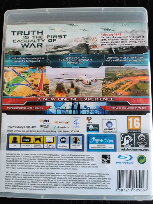 WW2 Ruse para  PS3