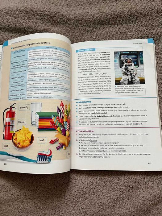 Chemia, Zakres podstawowy, Klasa 2 liceum, WSiP