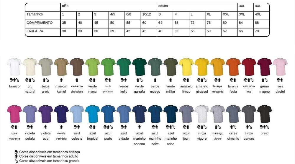 T-shirts de qualidade 160 gramas - Preço para + de 50 unidades.