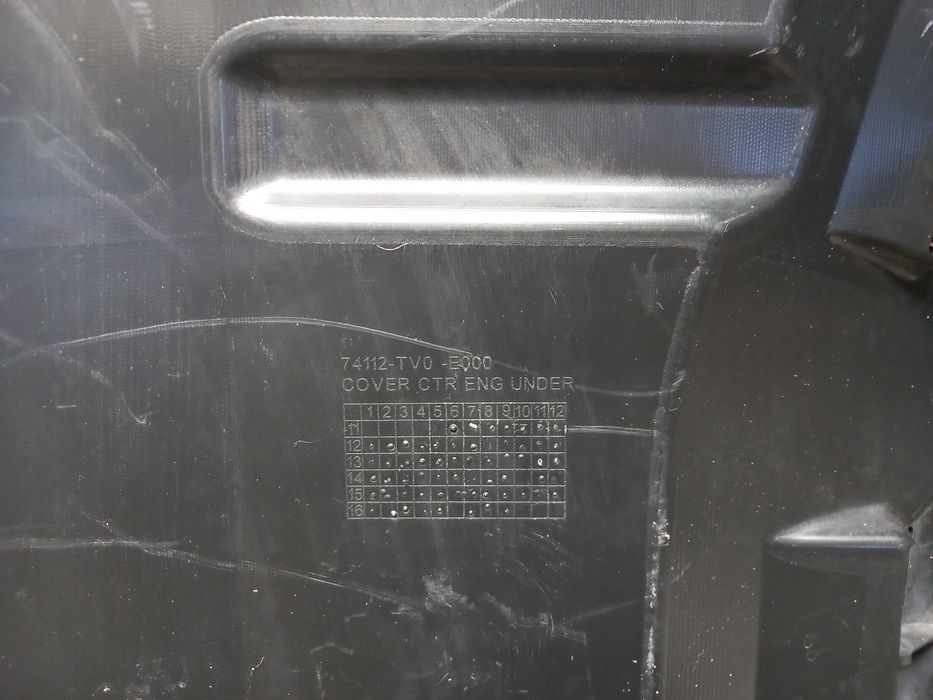 Osłona Silnika Dolna Honda Civic IX