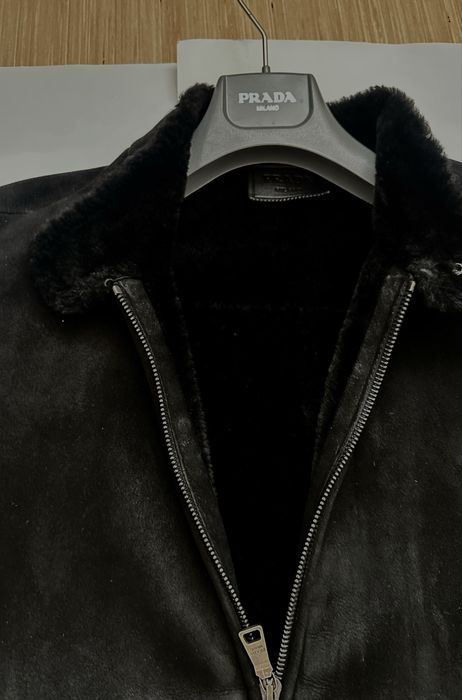 Дубленка Prada 52р мужская оригинал !