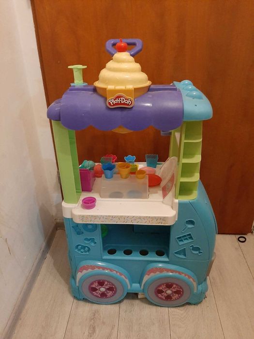 Zestaw play-doh lodziarnia, little pony, fryzjer, dentysta + dodatki