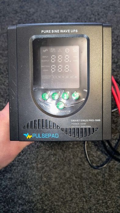 ДБЖ 700Вт/1000Ва 12В Pulsepad Sinus Pro