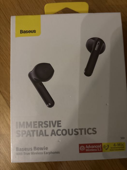 Baseus Bowie WX5 słuchawki bezprzewodowe Immersive Spatial Acoustics
