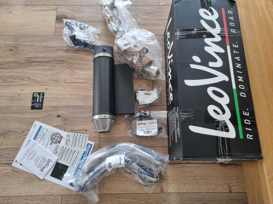 Kawasaki Z650 Z 650 oraz Ninja 650 Tłumik Wydech LeoVince 2017