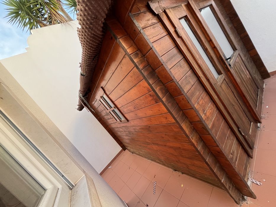 Casa de Abrigo de madeira Wood shed