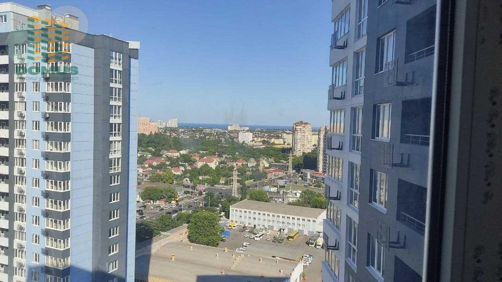 Вид на море! 1 комн ЖК Скай Сити, Черемушки / Варненская. Дом сдан
