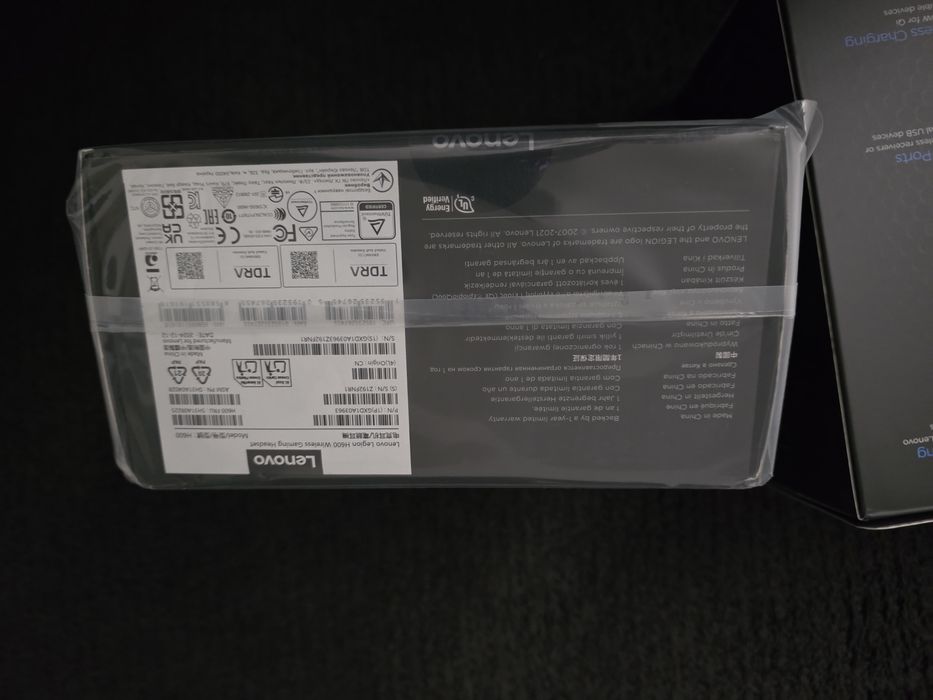 Hedset lenovo + base carregamento