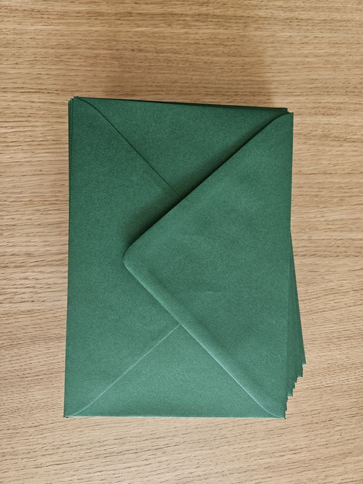Koperty na zaproszenia ślubne 52 sztuki