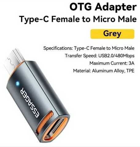 Перехідники Адаптери до кабелів зарядки