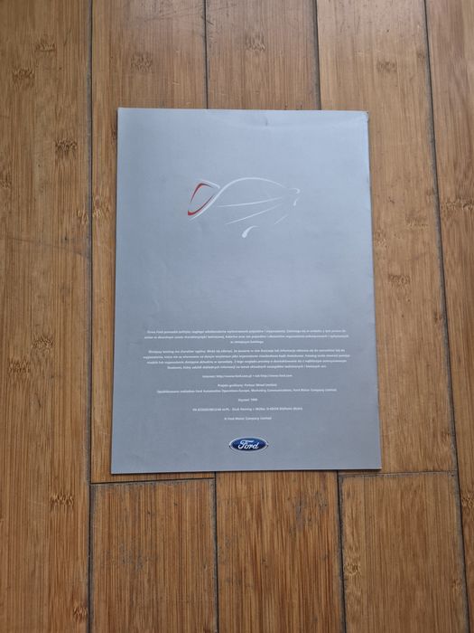 Ford Focus prospekt 1998/1999