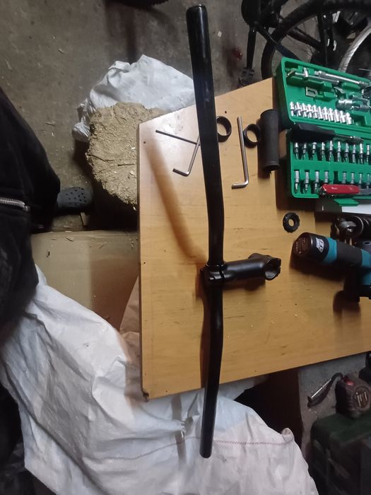 Kierownica do roweru BTwin 340 + mostek