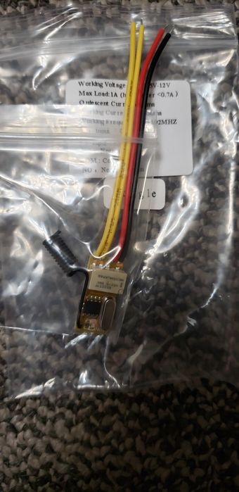 Мини-радиочастотный дистанционный переключатель