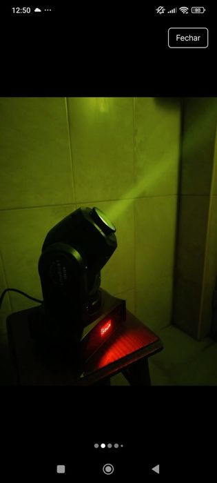 Robot luzes led festas