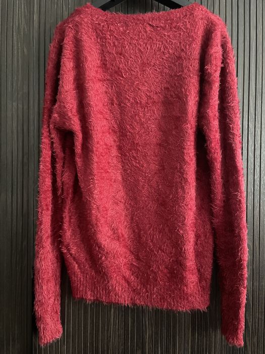 Bordowy sweter L