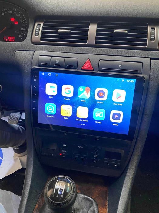 Rádio 2DIN 9" [4+64GB] • AUDI A6 (1997 a 2005) • Android • Allroad C5