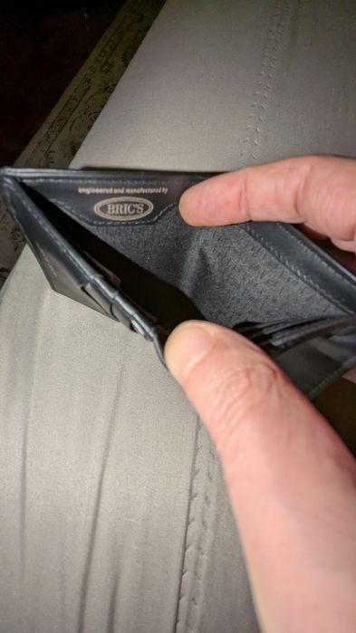 Carteira Porsche design comprada na Amazon em carbono (nova )