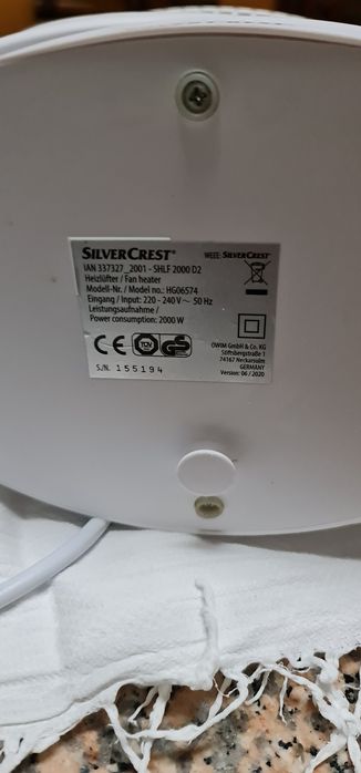 Termoventilador SilverCrest