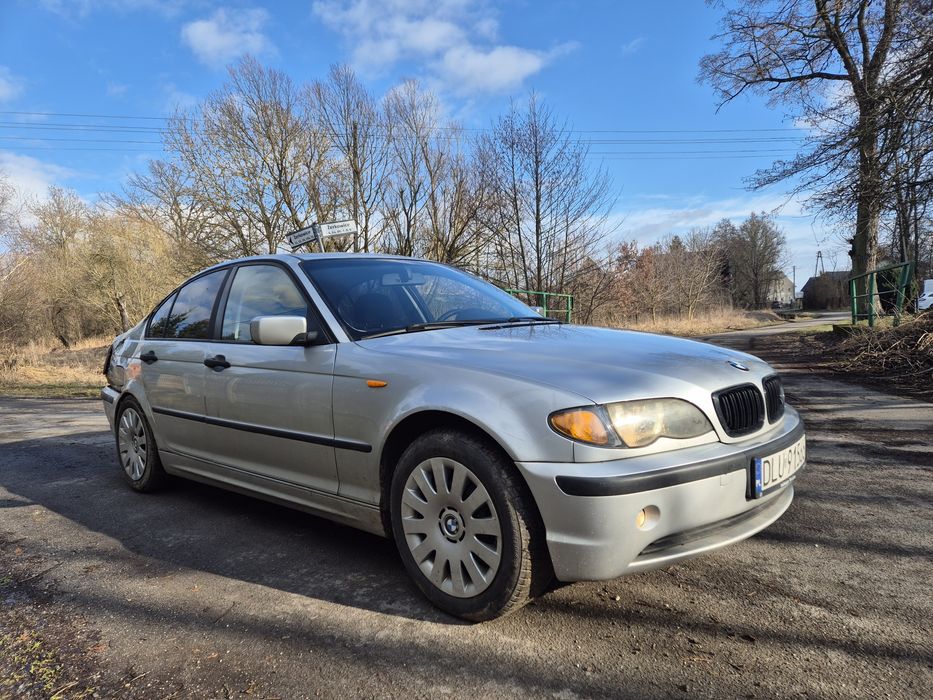 BMW E46 Polift 318i Sedan, katalizator, opłaty, elektryka, po stłuczce