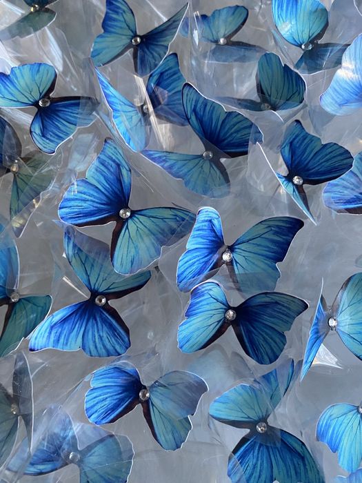 Продам дуже гарний букет з метеликами, більше 100 шт. Купували на фото