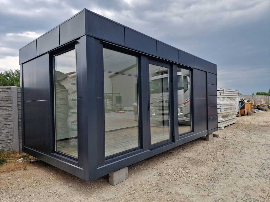 Kontener Biurowy Pawilon Handlowy Domek Mieszkalny 5x3 6x3 7x3 8x3