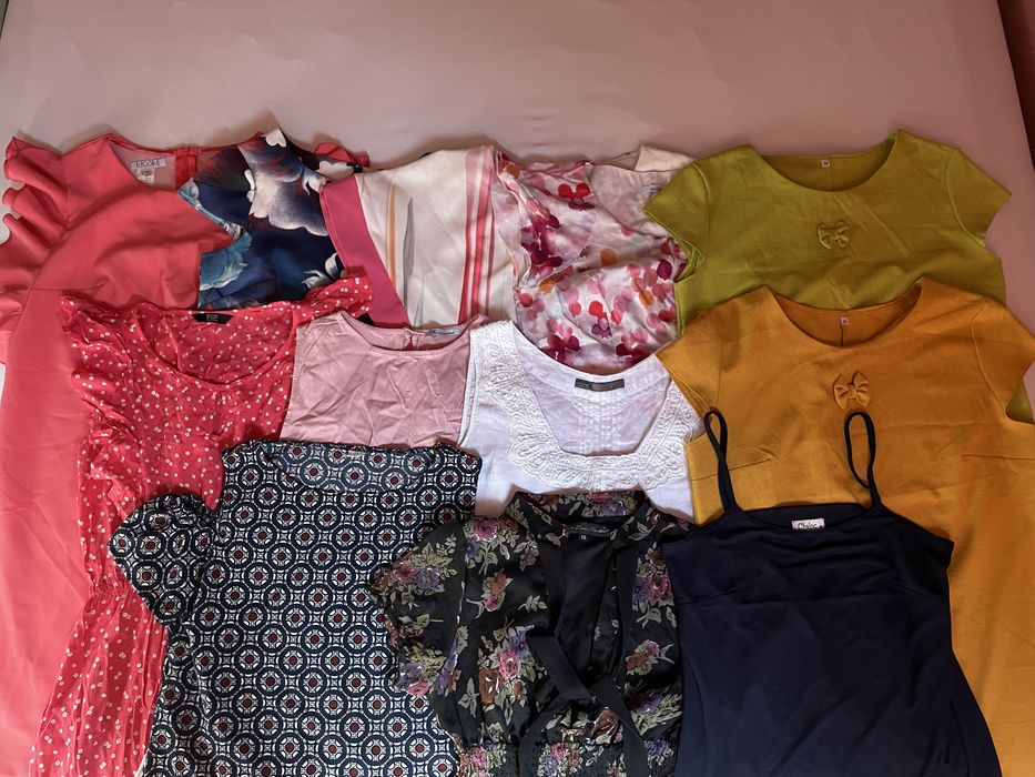 12 sukienek damskich 36/38 mix letnie eleganckie wyprzedaż