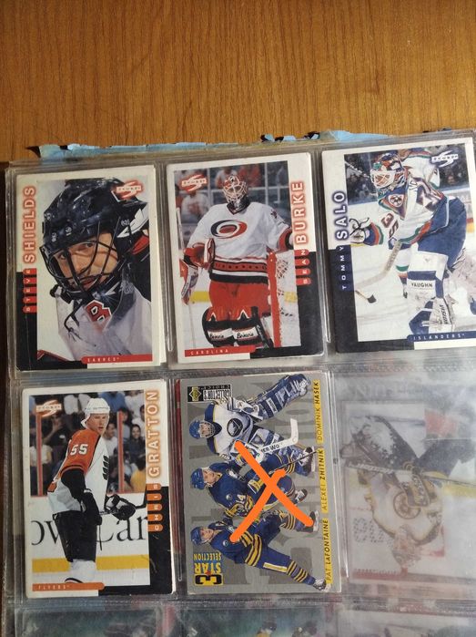 Хокейні картки Tomas Zizka 1998р.