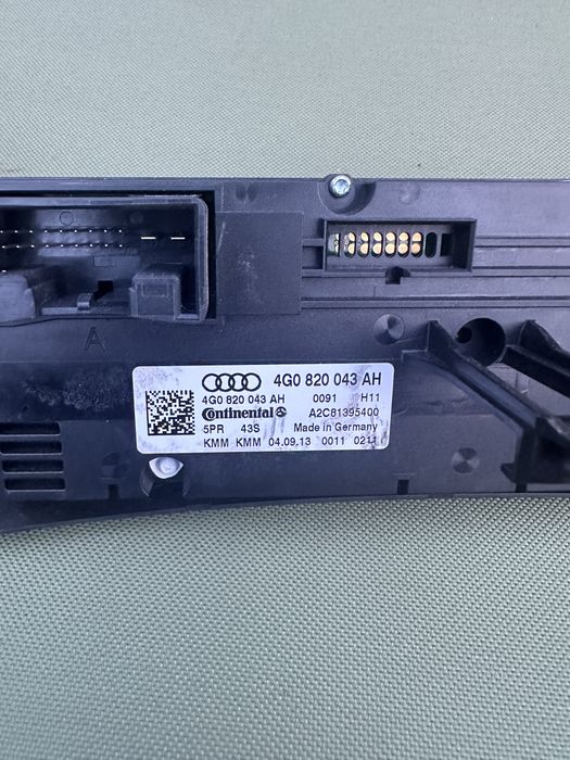 Блок управление климат контроля печки