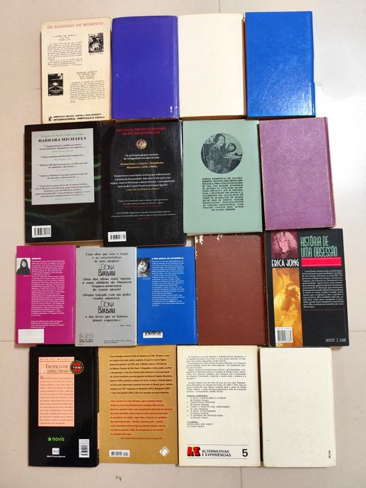 Livros antigos (Mistério / Policiais / Suspense / Eróticos)