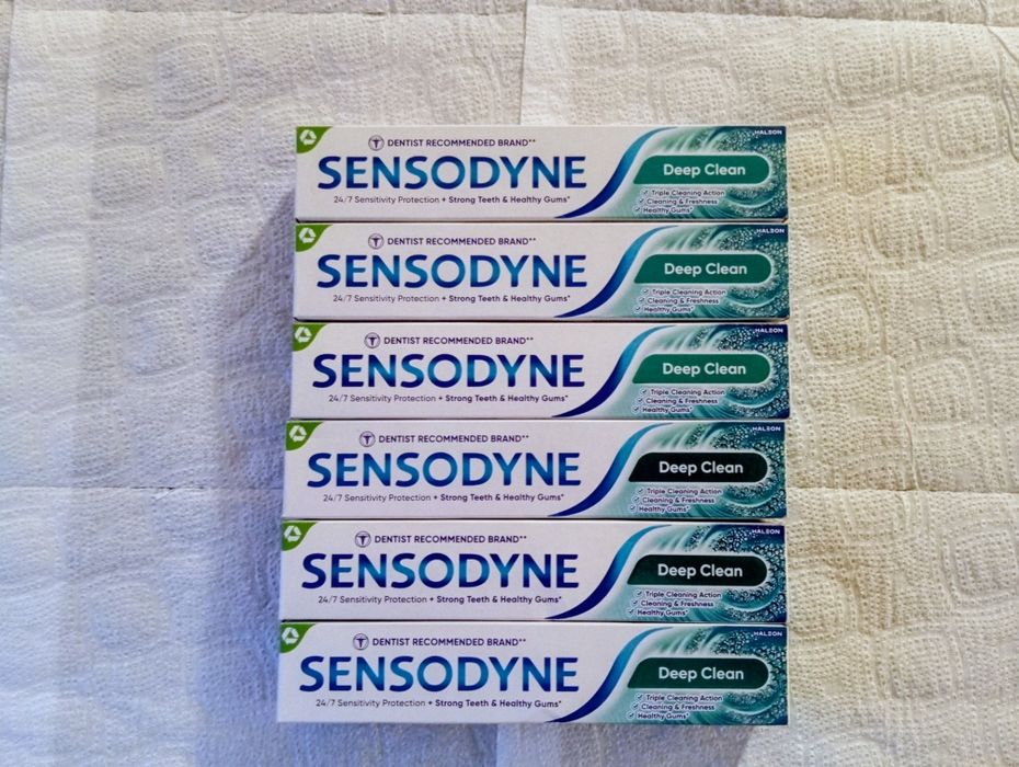 Sensodyne Deep Clean pasta do zębów 75ml 6 szt.