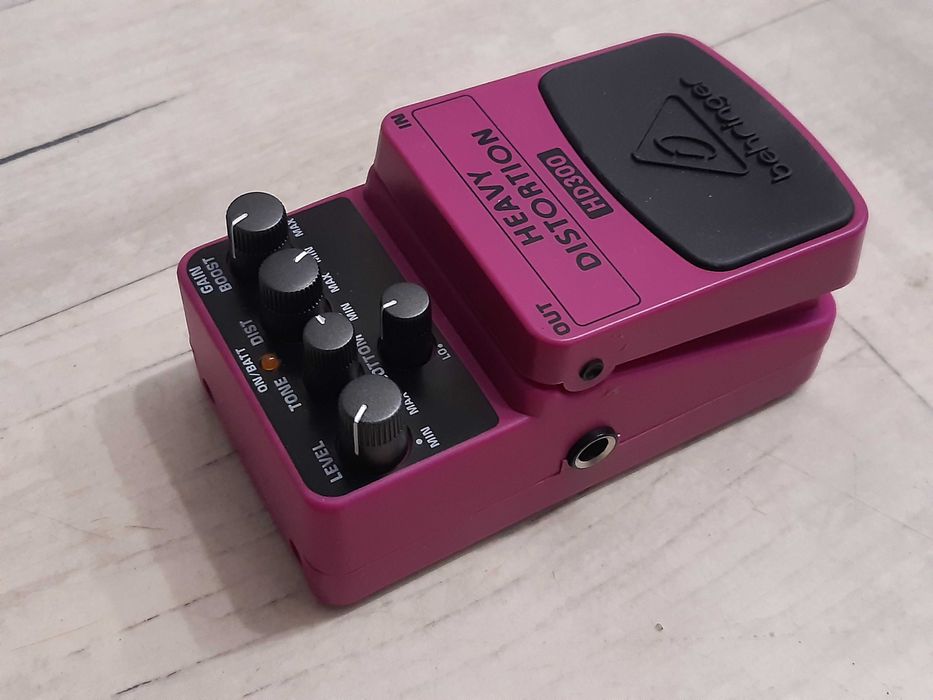 Efekt Gitarowy Behringer Heavy Distortion - wysyłka lub dodam Gratis