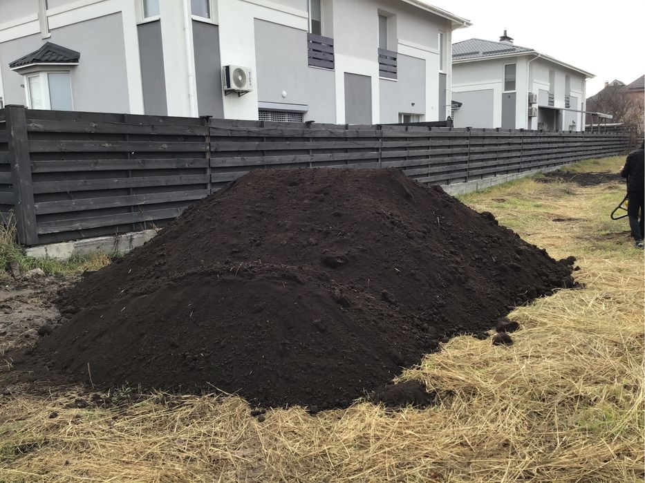 Чернозем плодородний, торф