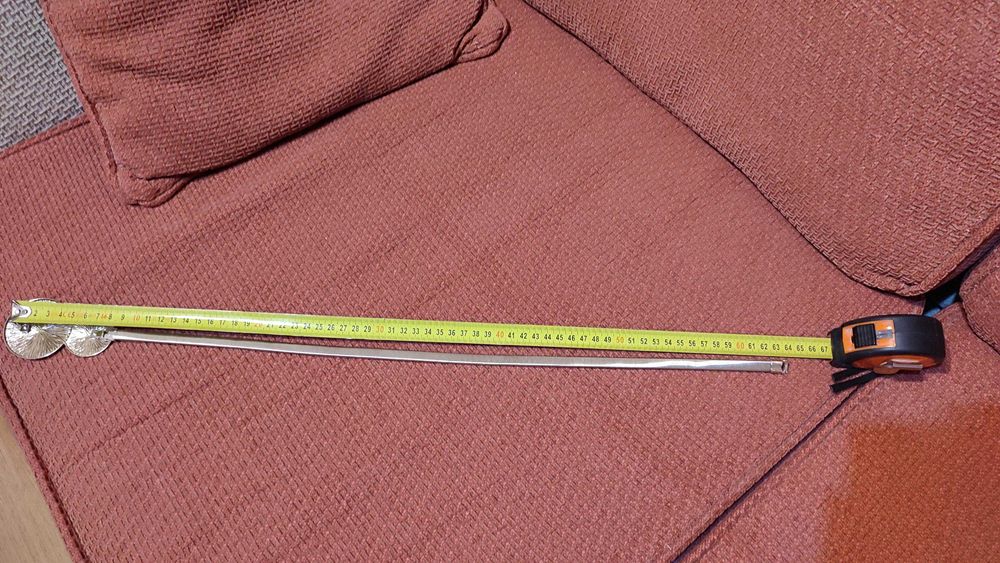 NOWY Pasek do sukienki - długość 64cm