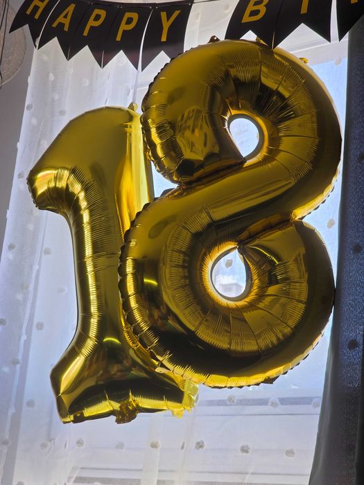 Balon na 18 urodziny