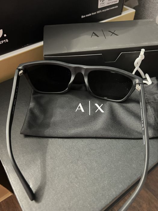 Lekkie okulary Armani Exchange