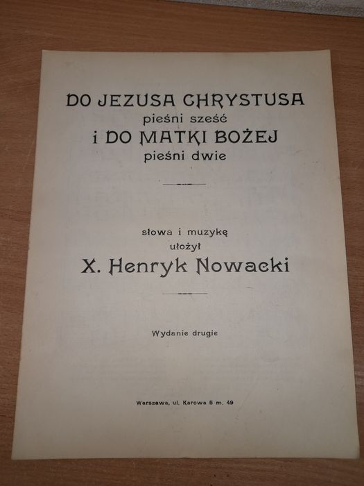 Bardzo stare książeczki z nutami z klasztoru