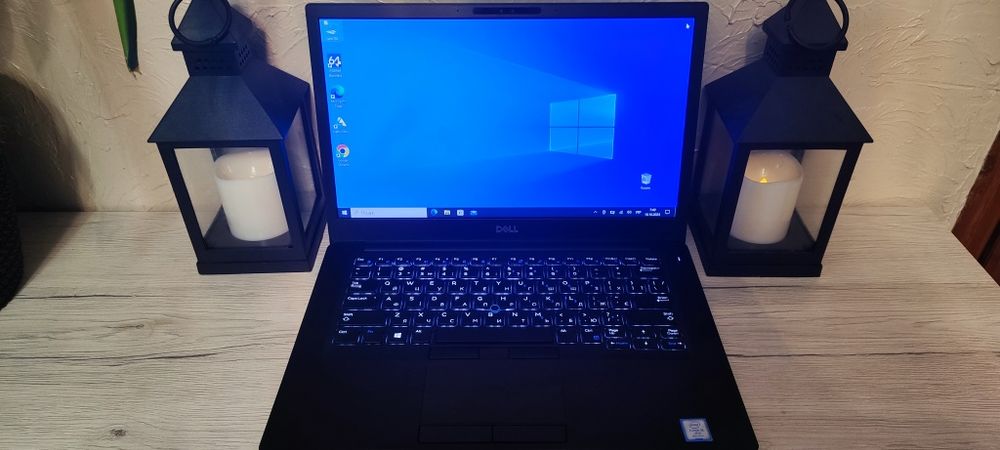 Ультрабук Dell i5-8го/Nvme 256Gb/ОЗУ 8Gb/UHD 620-2Gb