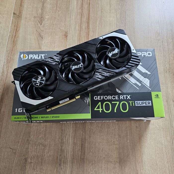 GeForce RTX 4070 TI SUPER 16GB Palit Gaming Pro Nvidia