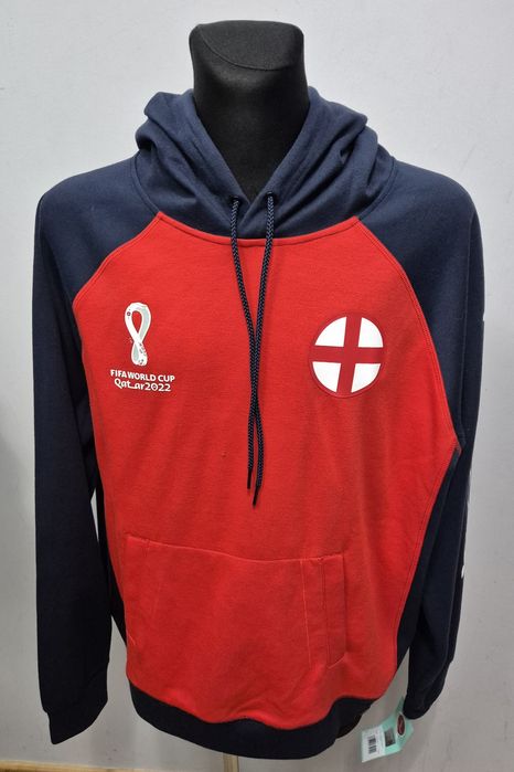 FIFA WORLD r. XXL męska bluza sportowa z kapturem reprezentacja ANGLII