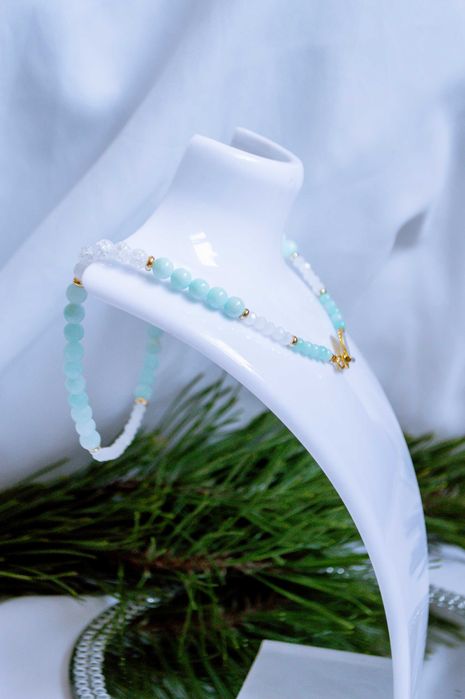 Choker "Zimowy Blask"