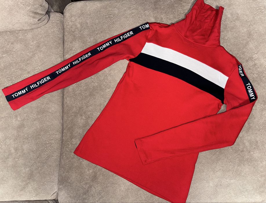Tommy Hilfiger Оригинал гольф,лонгслив,джемпер,свитер,кофта,Томмі Хілфігер светр гольфик Томми Хилфигер