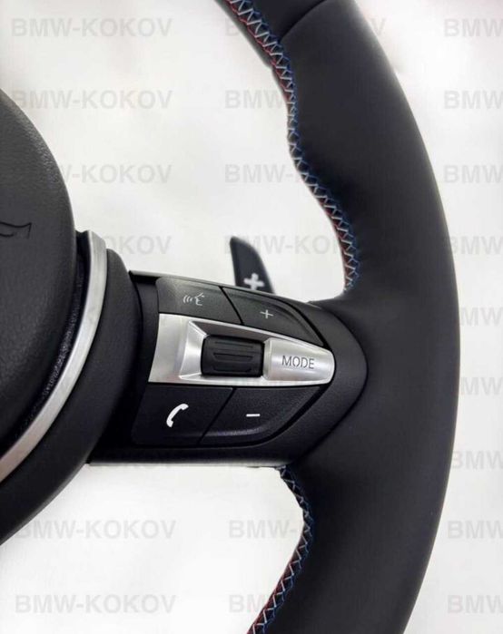 ‼️ Шкіряне Спортивне ‼️ М стиль Кермо BMW для F30 F10 F20 F21 F23 F31 F32 F33 F36 F11 X3 F25 X5 F15 та інших