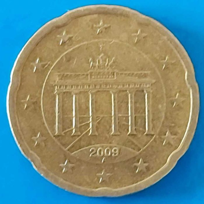 20 Cêntimos de 2009 Letra A,  da Alemanha