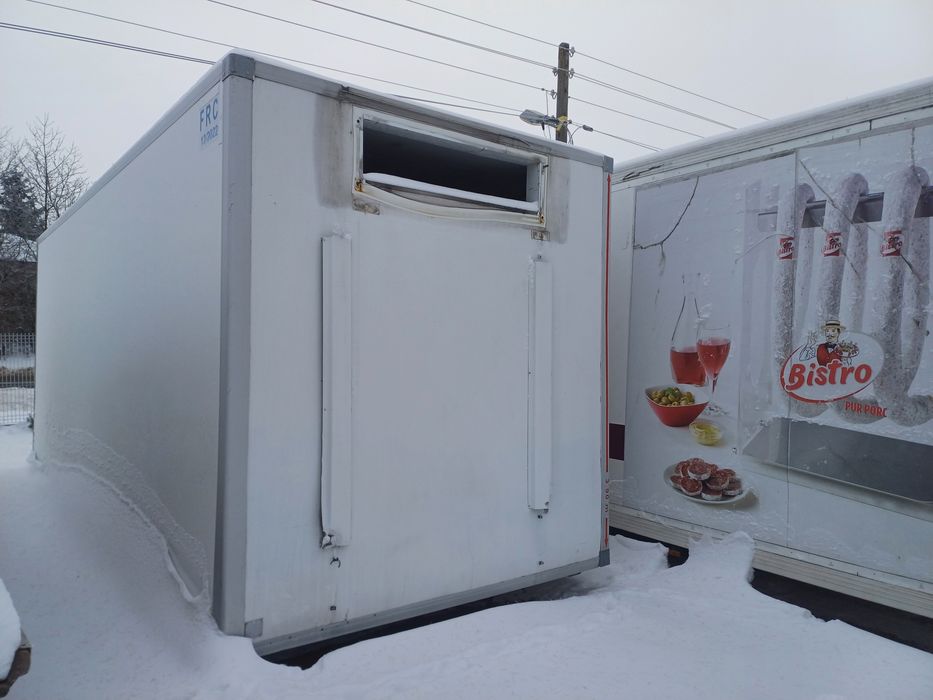 Chłodnia Kontener 6.5m ładny czysty z transportem transportem