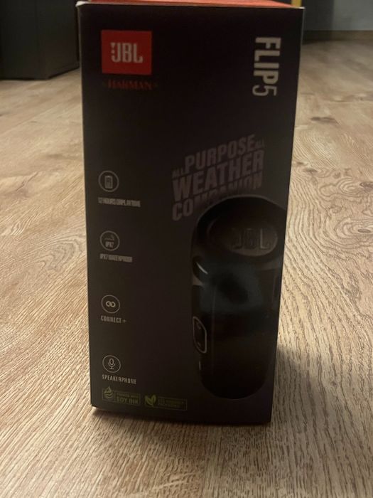 Glosnik JBL FLIP 5 + zestaw kabli