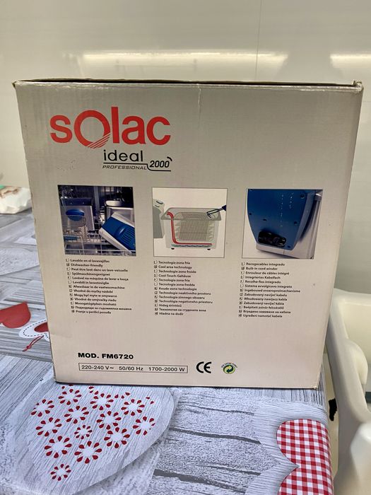 Fritadeira Solac Modelo FM6720 2L