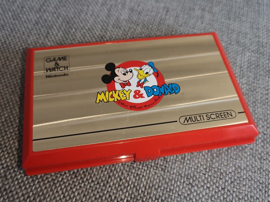 Konsola GAME & WATCH Mickey & Donald NINTENDO 1982 (dla kolekcjonera)