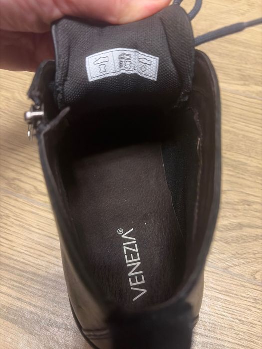 Botki męskie skórzane Venezia 42