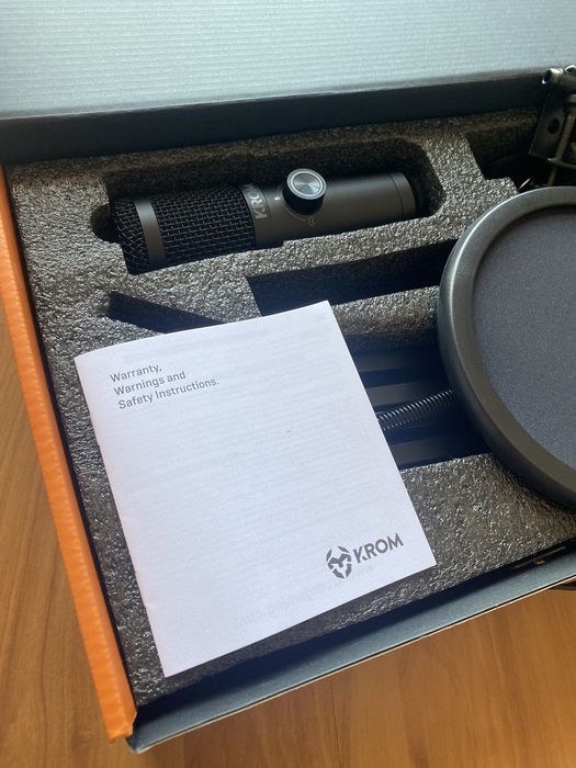 Microfone krom capsule