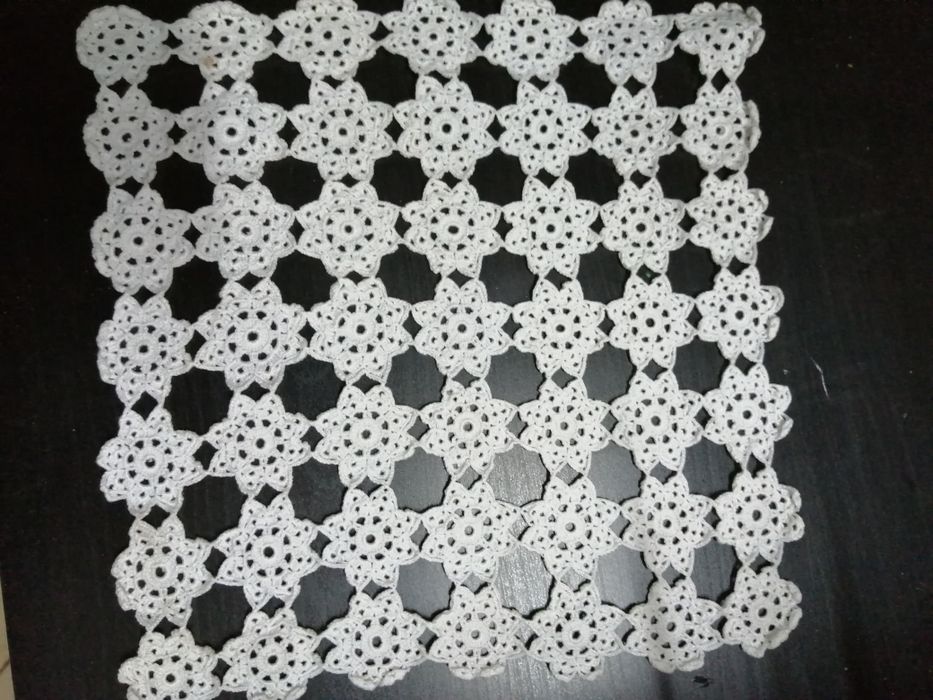 Pano de croché linha fininha
